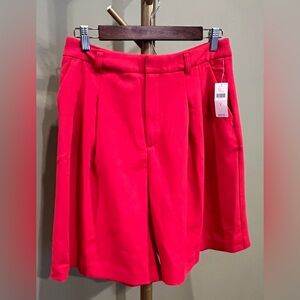 Avery Pleated Trouser Shorts by Maeve Size 6